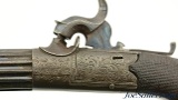 Lovely British Iron Frame Turn-Off Pistol by Bolton of London - 6 of 14