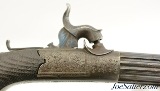 Lovely British Iron Frame Turn-Off Pistol by Bolton of London - 3 of 14