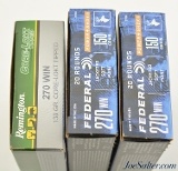 Federal/Remington 270 Winchester Ammo 60 Rnds - 2 of 2