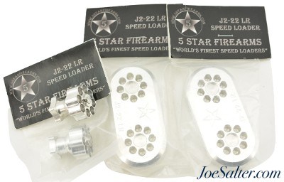 5 Star Firearms J2-22 LR Speed Loaders 4 pc