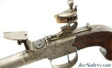 British Iron-Frame Flintlock Turn-Off Pistol by Girdler - 8 of 11