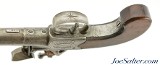 British Iron-Frame Flintlock Turn-Off Pistol by Girdler - 10 of 11