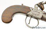 British Iron-Frame Flintlock Turn-Off Pistol by Girdler - 2 of 11