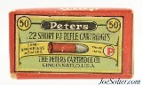 Sealed! Peters 22 Short Multi Color Corrosive Primed Series Circa 1915