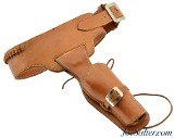 Vintage Edward H. Bohlin of Hollywood Fast Draw Leather Holster Rig