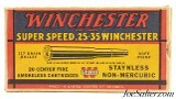 Winchester "1939" Box 25-35 Win Ammo Full Box 117 Grain SP - 5 of 6