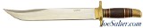 Rare John Nelson Cooper Custom Thorp Style Bowie Knife 1968-69 11 3/4"