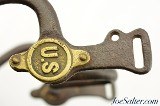 Original Civil War M1859 US Cavalry Bit #1 Hi Port - 4 of 6