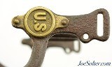 Original Civil War M1859 US Cavalry Bit #1 Hi Port - 2 of 6