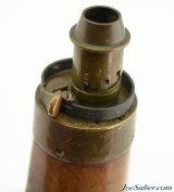 British "Batty" Copper "Indian Hunter" Powder Flask - 5 of 8