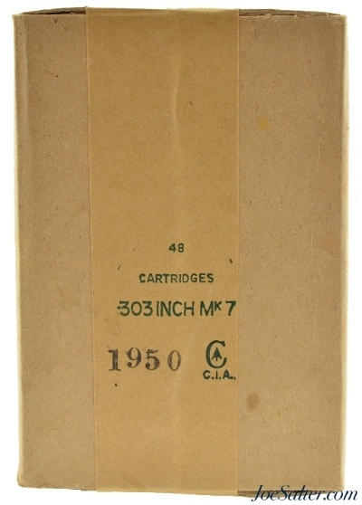 Canadian MK 7 Korean War Era 303 British Cartridges 48 Rounds