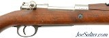 Argentine DWM Model 1909 Mauser Rifle Pre 68 Import No Marking w/ Hang tag
