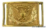 Original Pattern 1851 Officers Sword Belt Buckle Plate with Keeper