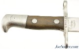 Swiss Model 1889 Rifle Bayonet with Scabbard - 3 of 10