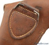WWII U.S. Full Flap Holster for the S&W Victory Model 4" Barrel Revolver - 3 of 4