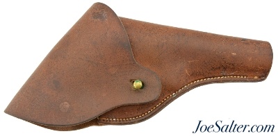 WWII U.S. Full Flap Holster for the S&W Victory Model 4" Barrel Revolver