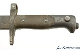 Original WWI Italian Vetterli M1870/87 Shortened Bayonet with Scabbard - 6 of 11
