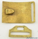 Original US 1872 Pattern Belt Plate with Keeper - 3 of 3