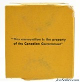 WW2 Canadian Military CIL Dominion 100 round Pack 22 LR Ammo - 6 of 7