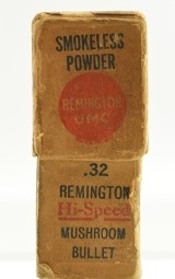 Remington 32 Rem
Hi-Speed Mushroom Bullet Box 110 Grain Rifle Ammo - 3 of 7