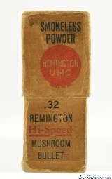 Remington 32 Rem
Hi-Speed Mushroom Bullet Box 110 Grain Rifle Ammo - 5 of 7