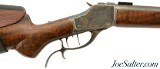 Handsome Custom Winchester Model 1885 High-Wall Target Rifle .35 Cal