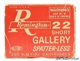 Remington .22 Short Gallery Red Box 1965 230+/- rnds Ammo