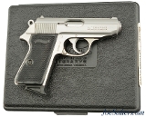 Walther PPK/S Stainless Pistol by Interarms with Box and Papers