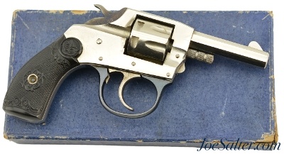 Excellent Boxed Iver Johnson Model 1900 Type II DA 22 RF Built 1923