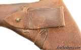 Canadian Private Purchase Webley Holster WWI "C.A. Obrien 26 BN" - 3 of 6