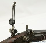 Manton Half Stock Percussion 40 Caliber Target Rifle W/ Vernier Sight Antique - 4 of 15
