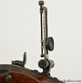Manton Half Stock Percussion 40 Caliber Target Rifle W/ Vernier Sight Antique - 10 of 15