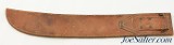 WWII U.S. Naval Mk 2 Machete Leather Scabbard Boyt 42 - 2 of 5
