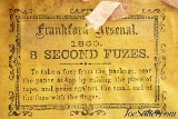 Sealed! 1863 Frankford Arsenal Civil War 8 Second Fuzes - 2 of 4