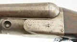 Antique Parker Bros 10 GA GH Dbl Hammerless Grade 2 Shotgun 1889 #3 Frame - 11 of 15