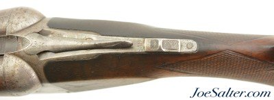 Antique Parker Bros 10 GA GH Dbl Hammerless Grade 2 Shotgun 1889 #3 Frame - Image 15 of 15