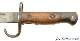 Rare British Pattern 1907 MkI Hooked Quillon Bayonet and Scabbard - 7 of 10