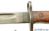 Rare British Pattern 1907 MkI Hooked Quillon Bayonet and Scabbard - 8 of 10