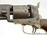 Published London Colt Model 1851 Navy Revolver with Three-Digit Serial Number - 8 of 15