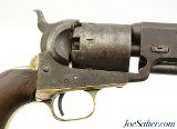 Published London Colt Model 1851 Navy Revolver with Three-Digit Serial Number - 4 of 15