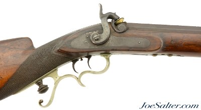 Antique New York Percussion Target Rifle by P.H. Klein .36 Cal