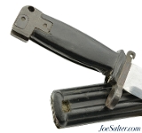 Chinese Type 56 AKM Black Bayonet and Scabbard