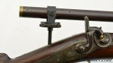 Antique Scoped Percussion Target Rifle by Nelson Lewis of Troy, NY - 5 of 15