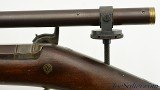 Antique Scoped Percussion Target Rifle by Nelson Lewis of Troy, NY - 12 of 15
