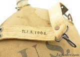 R.I.A M1898 Canteen with Woven Strap 1904 Rock Island - 6 of 8