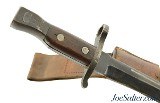 WWI Canadian Ross Rifle Mk II Bayonet and Scabbard