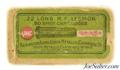 Remington UMC 1911 Split Logo Issue 22 Long Shot Cartridges Unopened