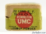 Remington UMC 1911 Split Logo Issue 22 Long Shot Cartridges Unopened - 3 of 6