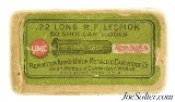 Remington UMC 1911 Split Logo Issue 22 Long Shot Cartridges Unopened
