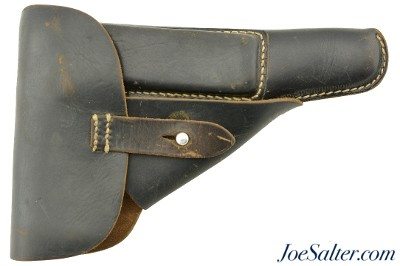 WWII German Walther P38 Leather Softshell Holster 1944